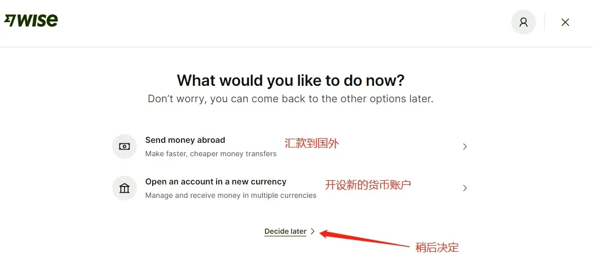 2025年wise注册、入金、激活保姆级教程图 8